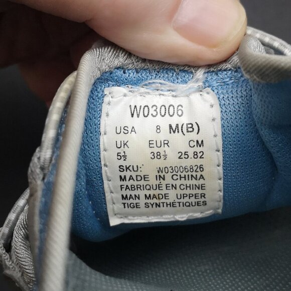 Propet Ladies Size 8 Blue & Grey Slip On Style Mules / Slides - Picture 7 of 8